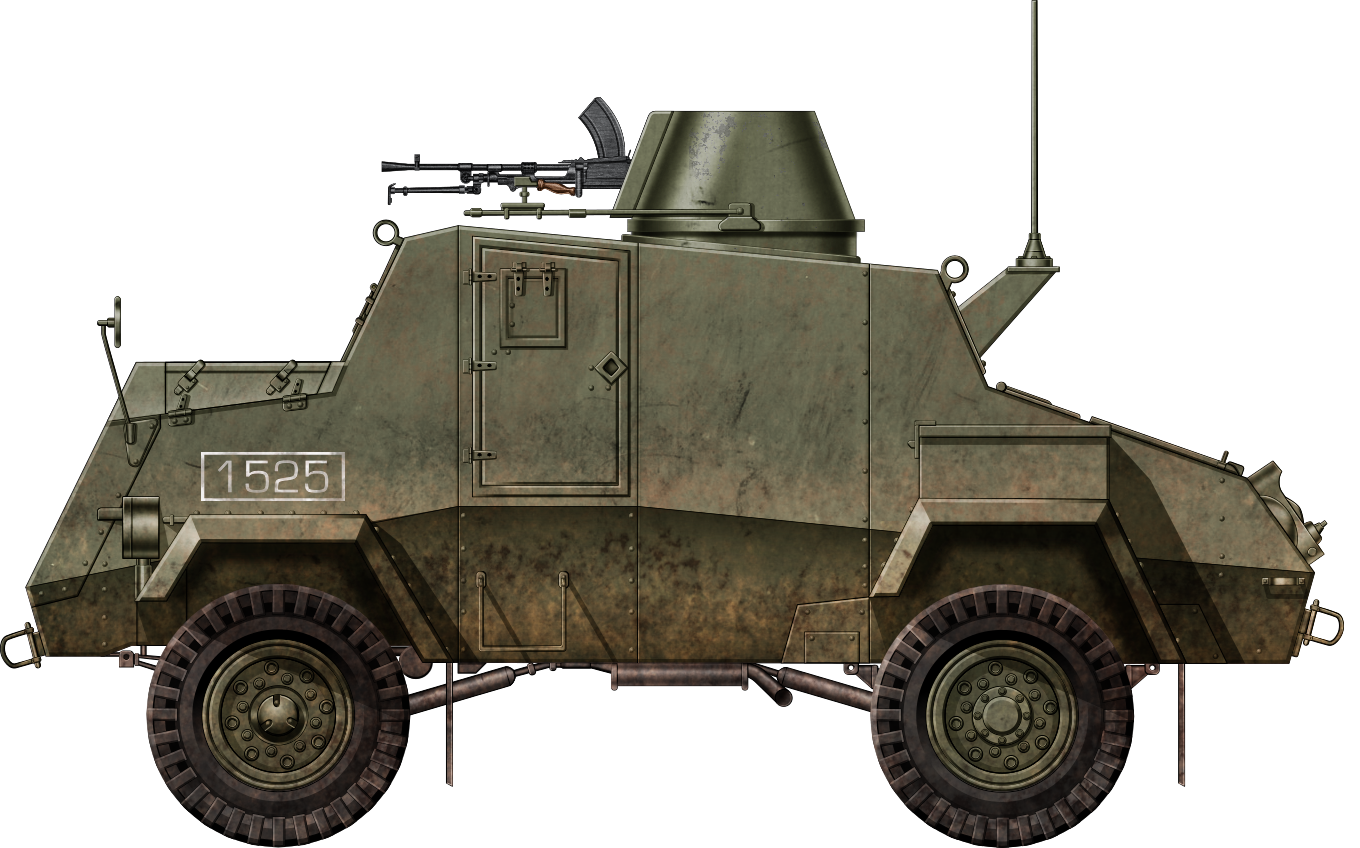 GM Otter Light Reconnaissance Car Mk.I in Italian Service - Tank  Encyclopedia