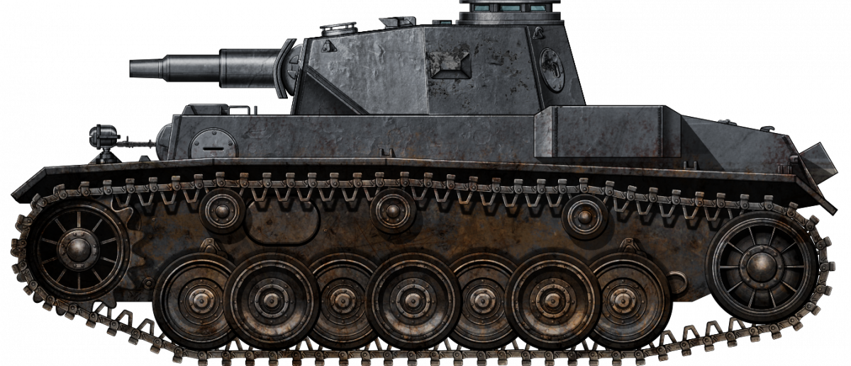 Panzerkampfwagen VI (7.5 cm) VK30.01(H). Illustrations by the illustrious Godzilla funded by our Patreon Campaign.