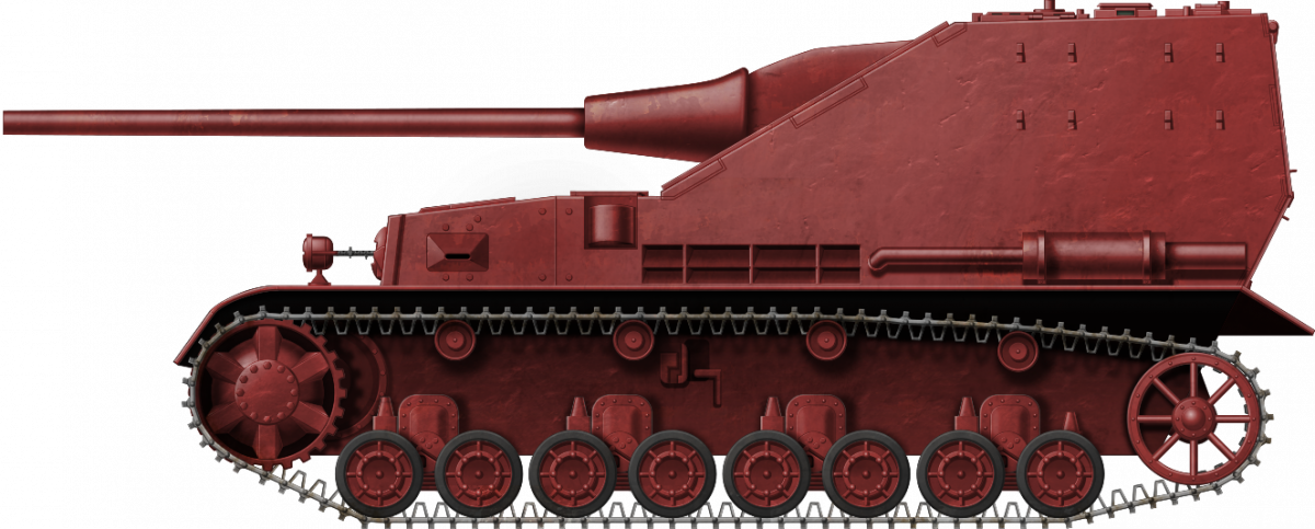 Pz.Jg. IV (K) PaK 43. Illustrations by the illustrious Godzilla funded by our Patreon Campaign.