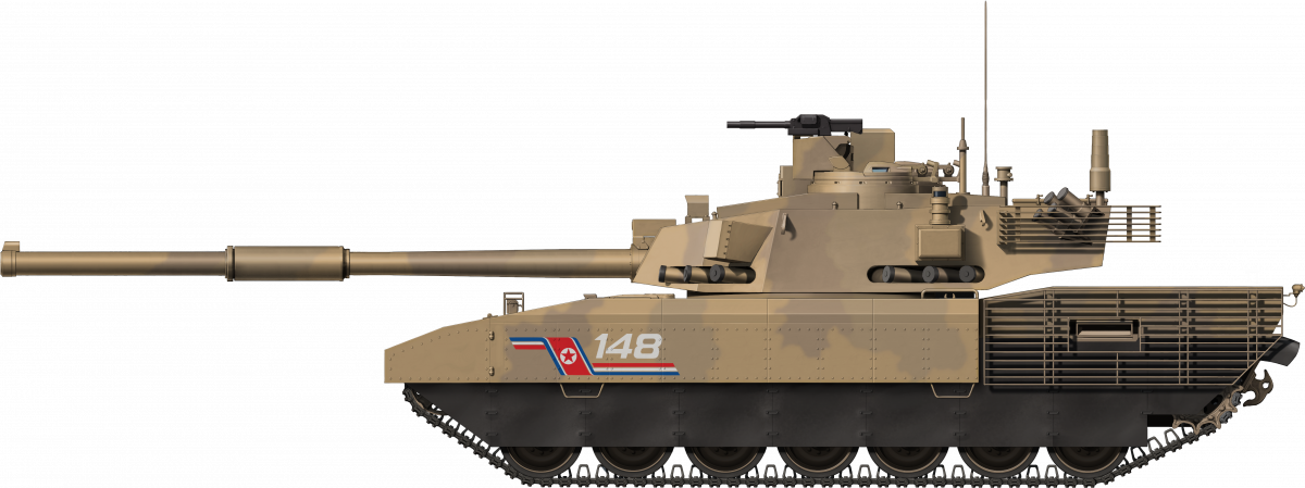 M-2020 number 148, the one exhibited at the Self-Defense 2021 expo in two-tone desert camouflage. Illustration made by by Ardhya ‘Vesp’ Anargha, fonded by our Patreon campaign.