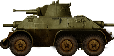 Pantserwagen M39 in service, May 1940