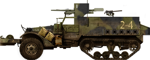 M2 w/M3 37 mm, the tank hunter variant.