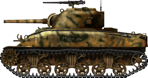 M4A1, Tunisia, February 1943