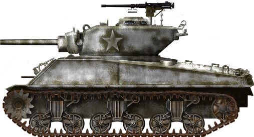 M4A3E2 Houffalize jan 1945