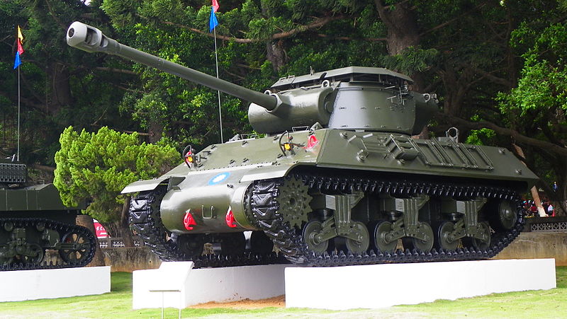 ROCA (Republic of China Army) M36 on display at the Chengkungling museum.