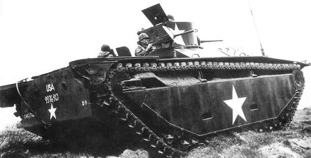 A rear view of the LVT(A)-1
