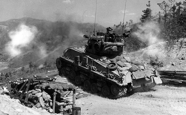 M4A3E8 Korean war