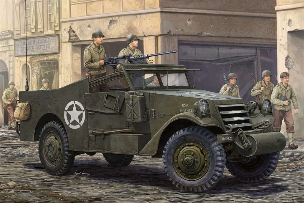 Early Scout Car M3A1