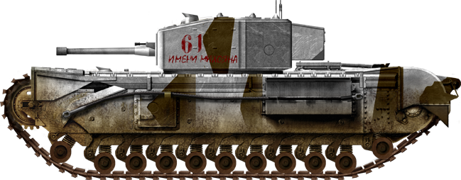 Mark III Soviet winter camo