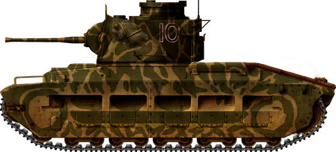 Infanterie-Kampfpanzer Mark II 748(e) (captured Matilda), 8th Panzer-Regiment, XVth Panzerdivision, Libya, 1942