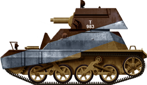 Light Tank Mk.II, 6th Australian Cavalry Division - Egypt, 1941.
