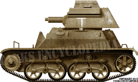 Light Tank Mk.IIB Indian Pattern, here with a recognizable square cupola, better engine, better hull cooling and a more powerful Meadows EPT 85 hp engine