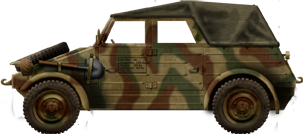 Kübelwagen in Russia 1942
