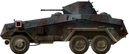 Sd.Kfz,231 6 rad during the Anschluss