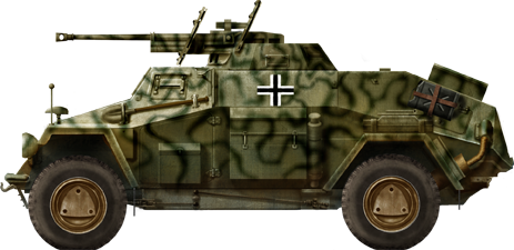 Sd.Kfz.221 mit 2.8cm Panzerbüchse 41
