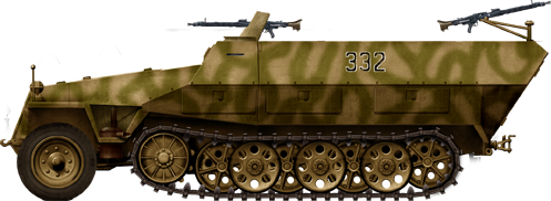 Sd.Kfz.251, Poland, 1944