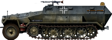 Sd.Kfz.251, Russia, 1941