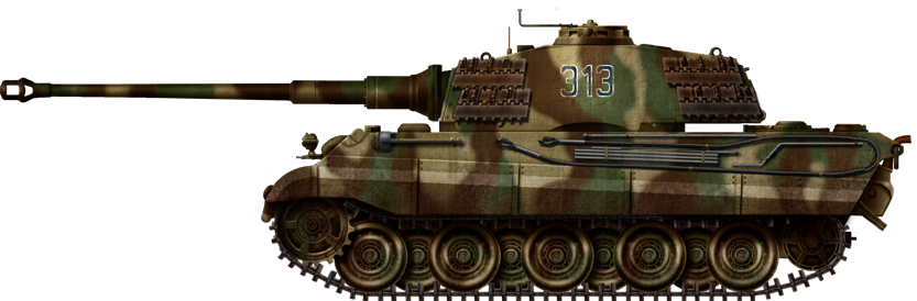 Tiger II, Operation Wacht am Rhein, December 1944.