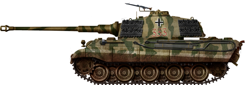 Tiger II, Germany, Berlin, May 1945.