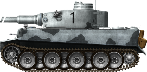 Tiger Ausf.E, Russia, 1943