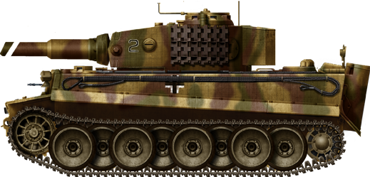 Panzer VI Tiger Ausf.E, Italy, 1944