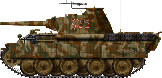 Panther Ausf.A, 12th SS Panzerdivision - HitlerJügend