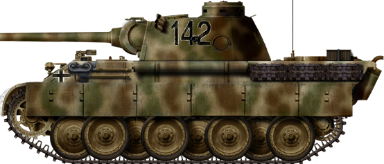 Panther Ausf.D, Kursk
