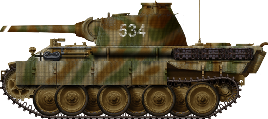 Panther Ausf.A, Wiking