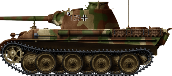 Panther Ausf.G, Czechoslovakia, 1945