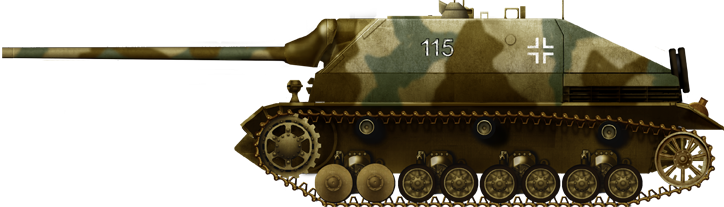 Jagdpanzer IV/70(A), Sd.Kfz.162/1 Zwischenlösung