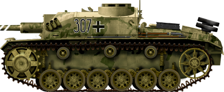 Early StuG III Ausf.G, Tunisia, 1943