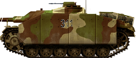StuG III of the 12th Sturmgeschütz Brigade