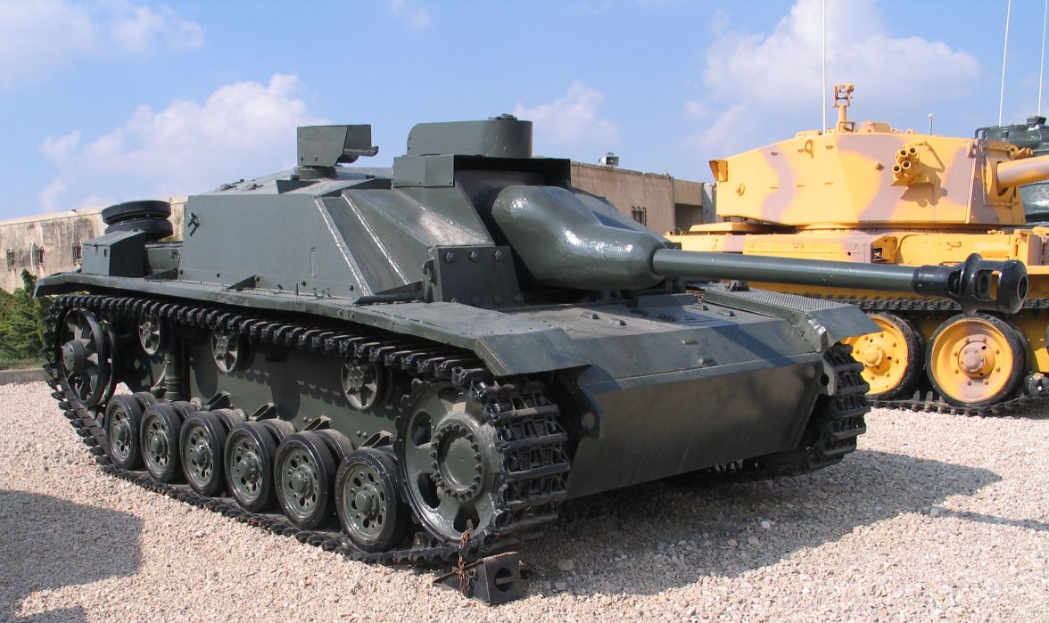 Captured Syrian Army StuG III Ausf G, Yad-la-Shiron Museum
