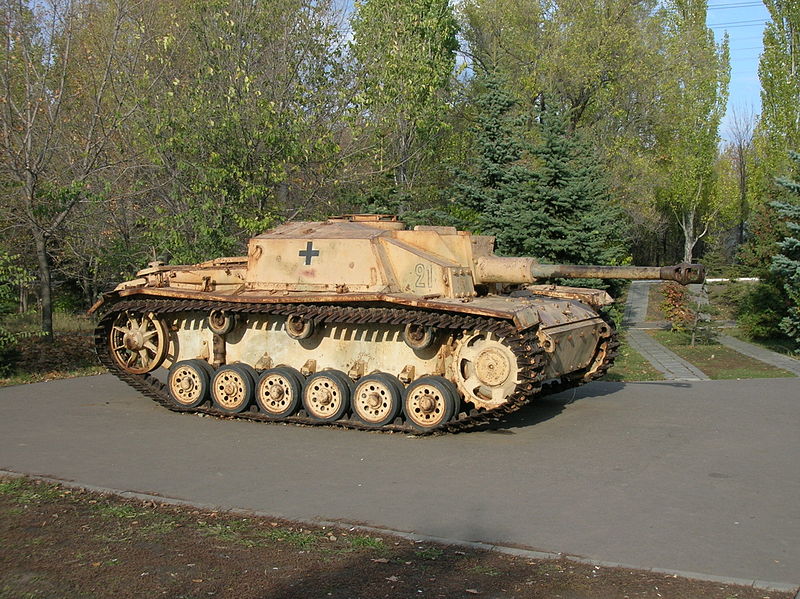 StuG III preserved in Russia