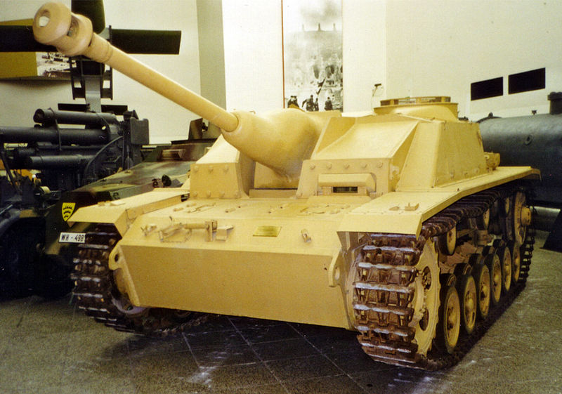 StuG III preserved at the Dresden museum