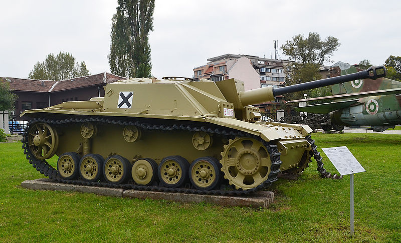 Bulgarian StuG III in Sofia