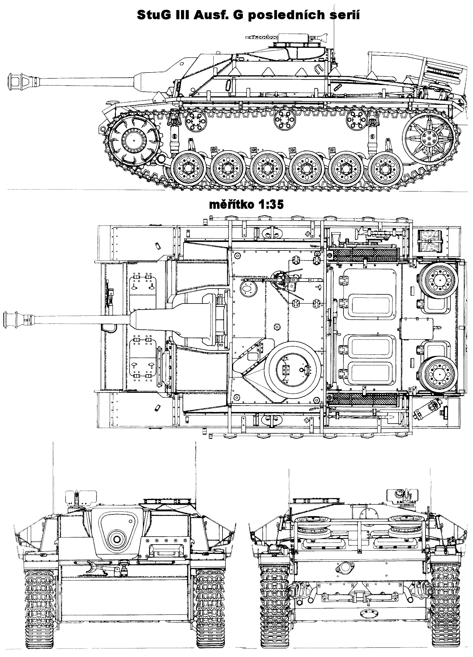 StuG III Ausf.G blueprint