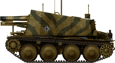 Grille Ausf.H, 9/Pz.Gren.Rgt 113, Russia 1943