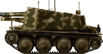 Grille Ausf H, 9/Pz.Gren.Rgt 901, Russia 1944.