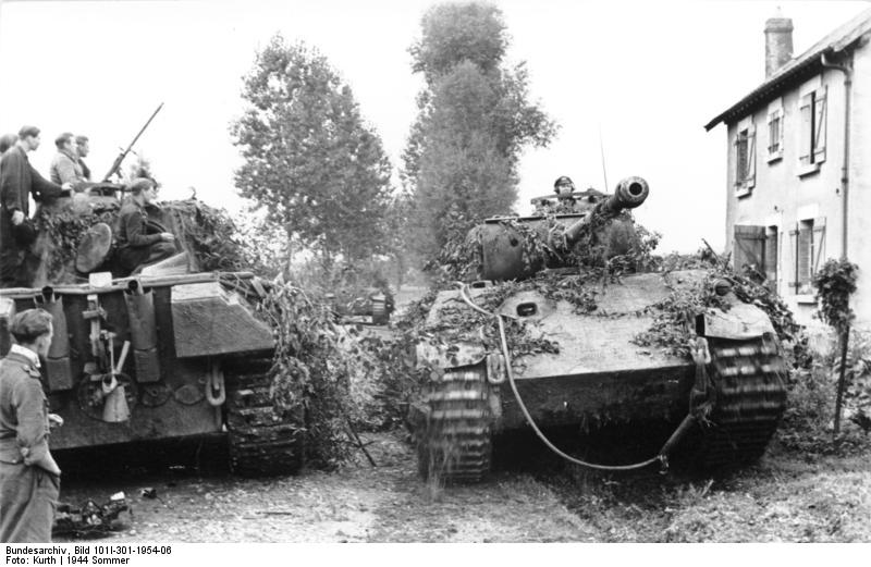 Two Panthers in Normandy
