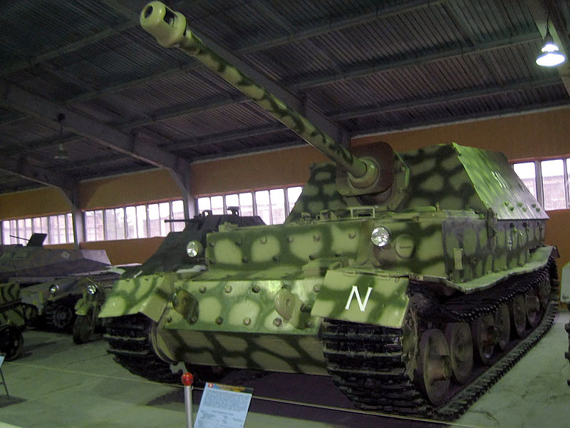Another view of the Ferdinand at Kubinka