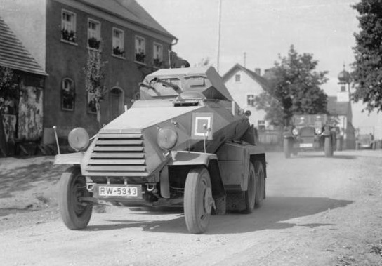 Sd.Kfz.231 of the IXth Armee Korps