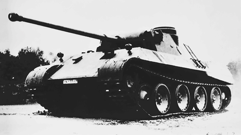 Versucht Panther V2 (Fgst nr.V2), fall 1942