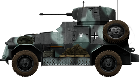 Marmon-Herrington Mk.IIIa captured Axis