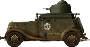 BA-20 of the 54th tank Brigade, autumn 1941