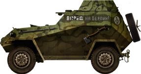 Rare camouflaged BA-64B