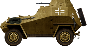 Captured BA-64M, SS Panzer Grenadier Division 