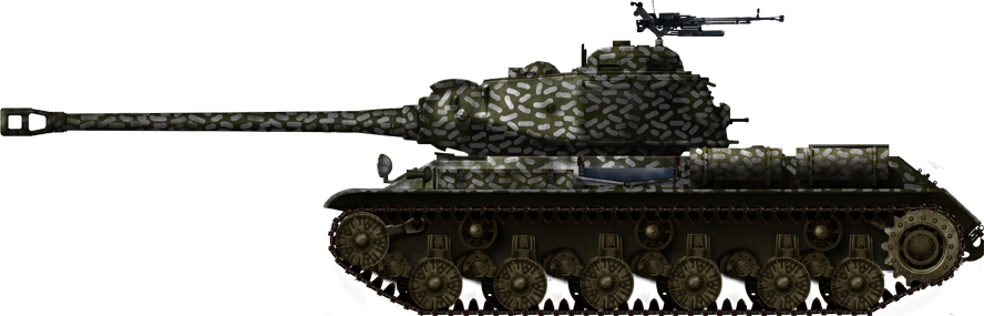 IS-2 Model 1944, 29th Guards Heavy Tank Battalion, Poland, early 1945