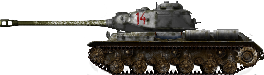 IS-2 model 1943, winter 1943-44, Vitebsk sector