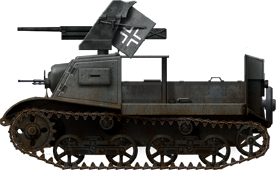 German 3,7 cm Pak 36/37 auf artillerie schlepper 603(r) light tank hunter conversion, 1942.